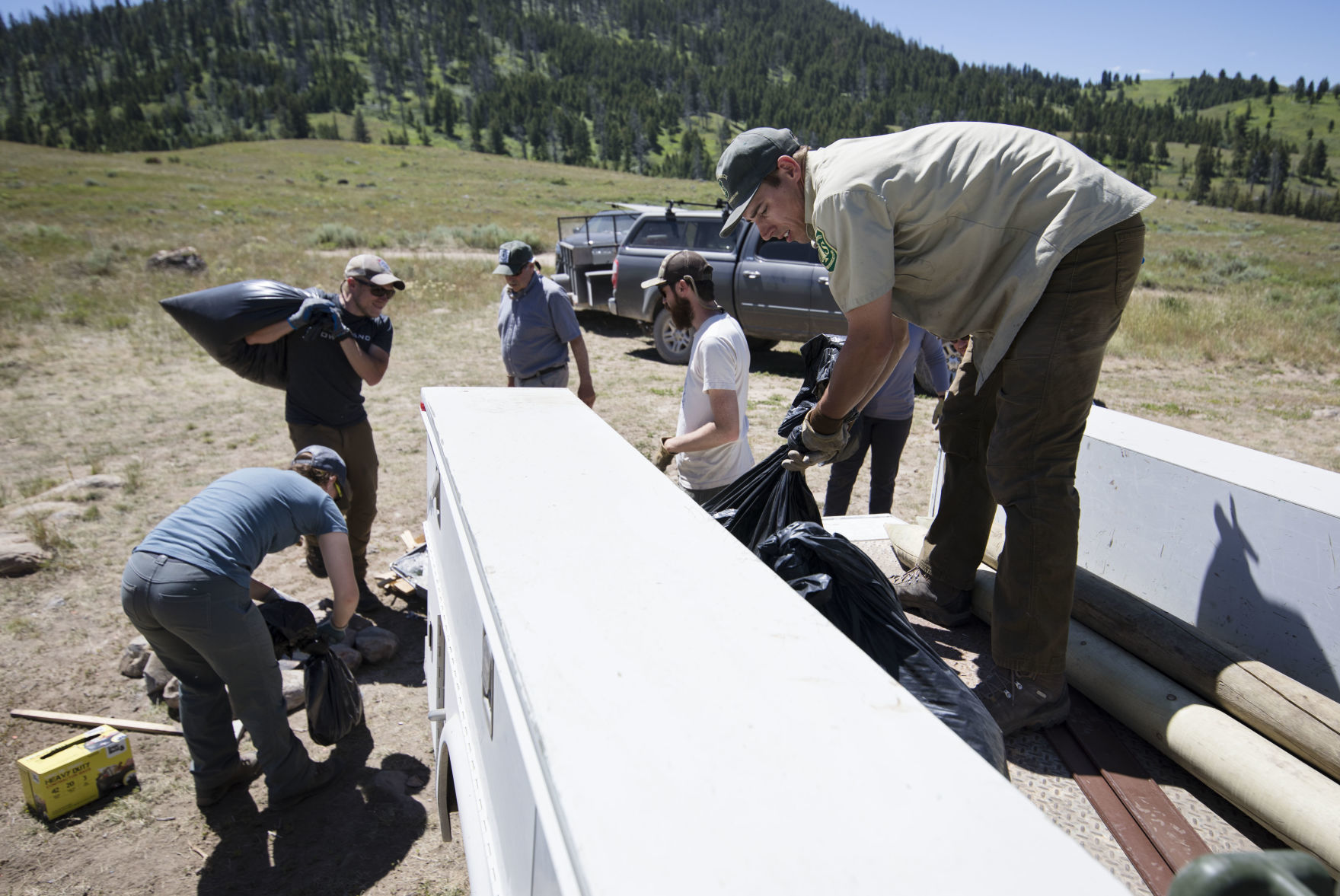 BHA cleans up Flat Creek shooting area